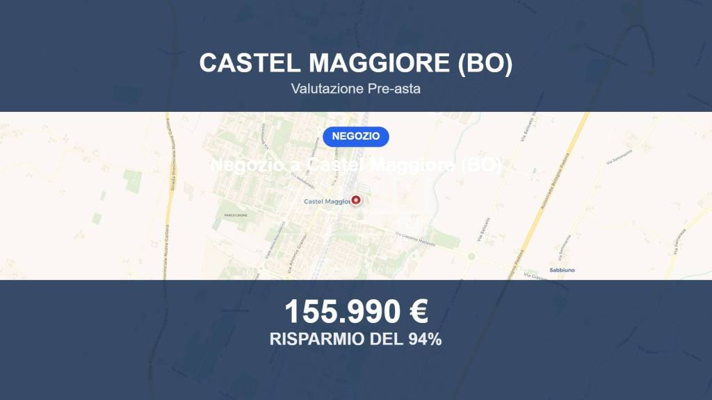 negozio in vendita a Castel Maggiore