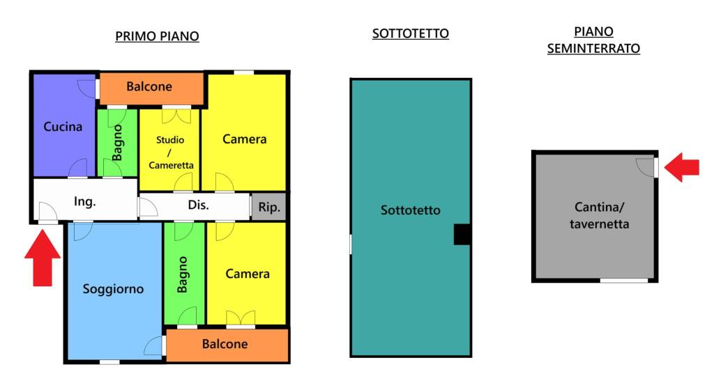 appartamento in vendita a Castenaso