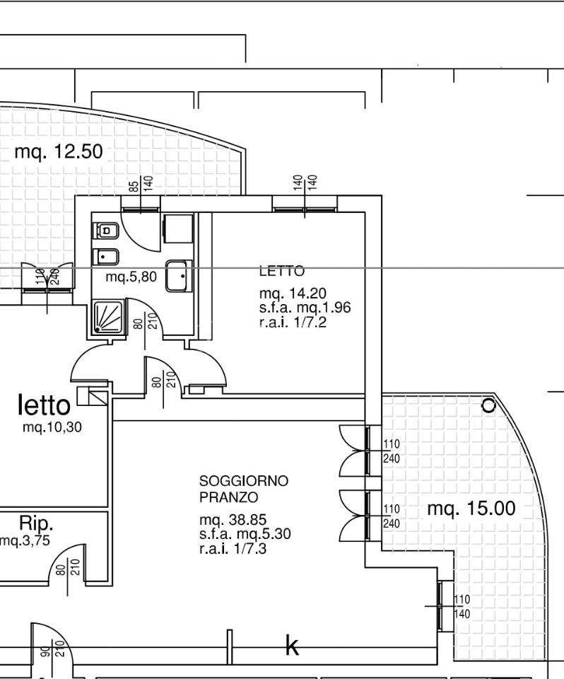 appartamento in vendita a Castenaso in zona Marano