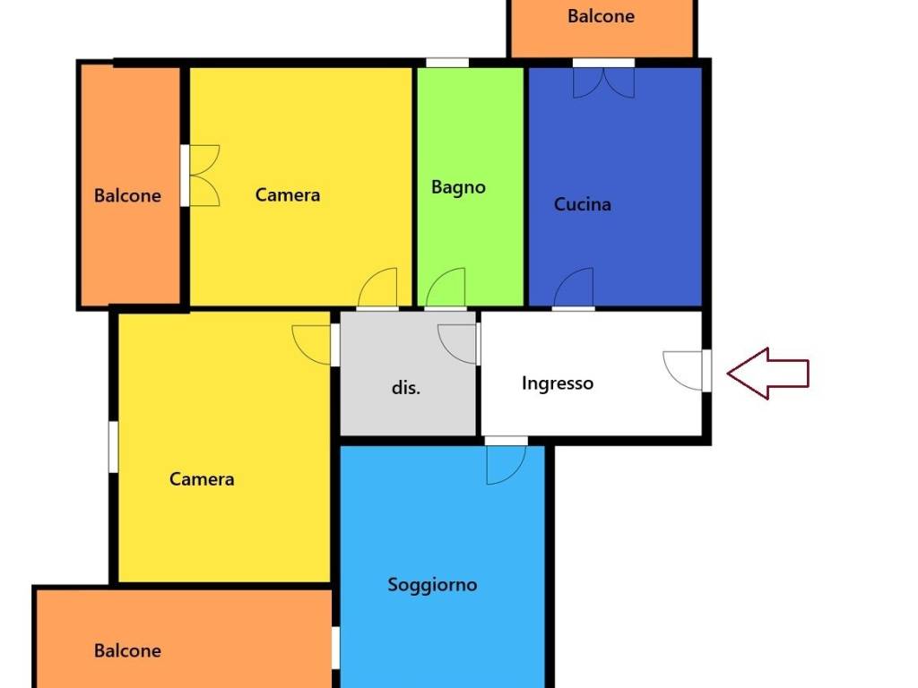 appartamento in vendita a Castenaso in zona Villanova