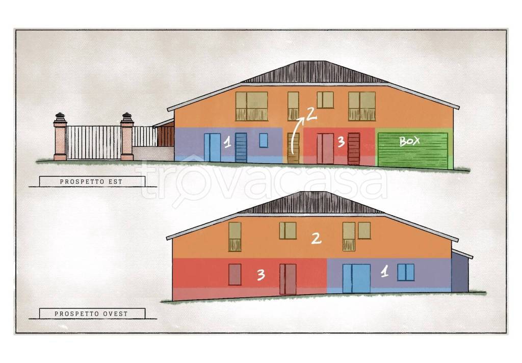 appartamento in vendita a Castenaso in zona Fiesso