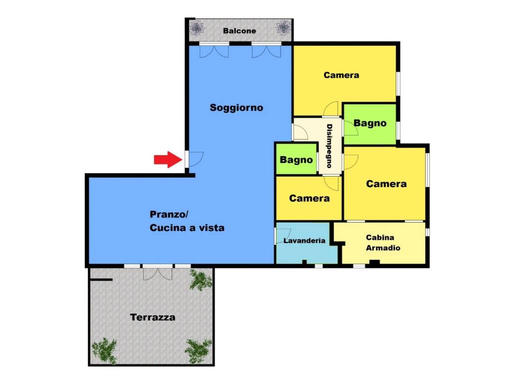 appartamento in vendita a Castenaso in zona Fiesso