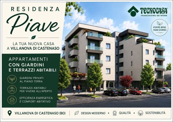appartamento in vendita a Castenaso in zona Villanova