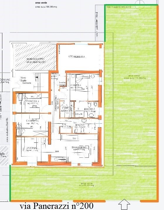 appartamento in vendita a Crevalcore