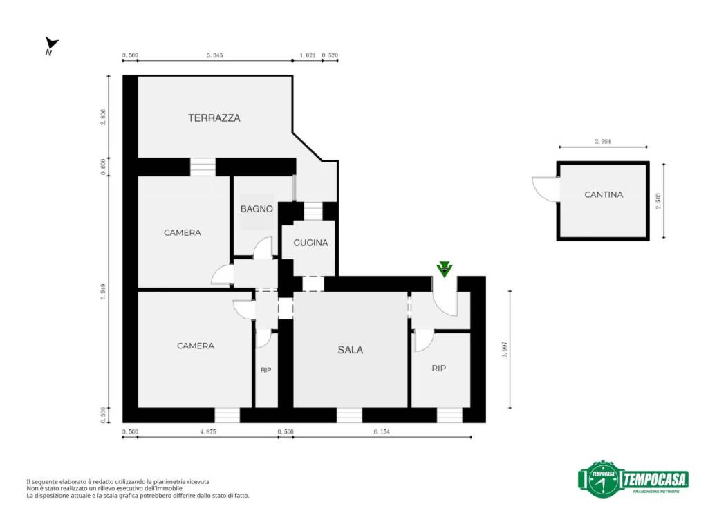 appartamento in vendita a Fontanelice