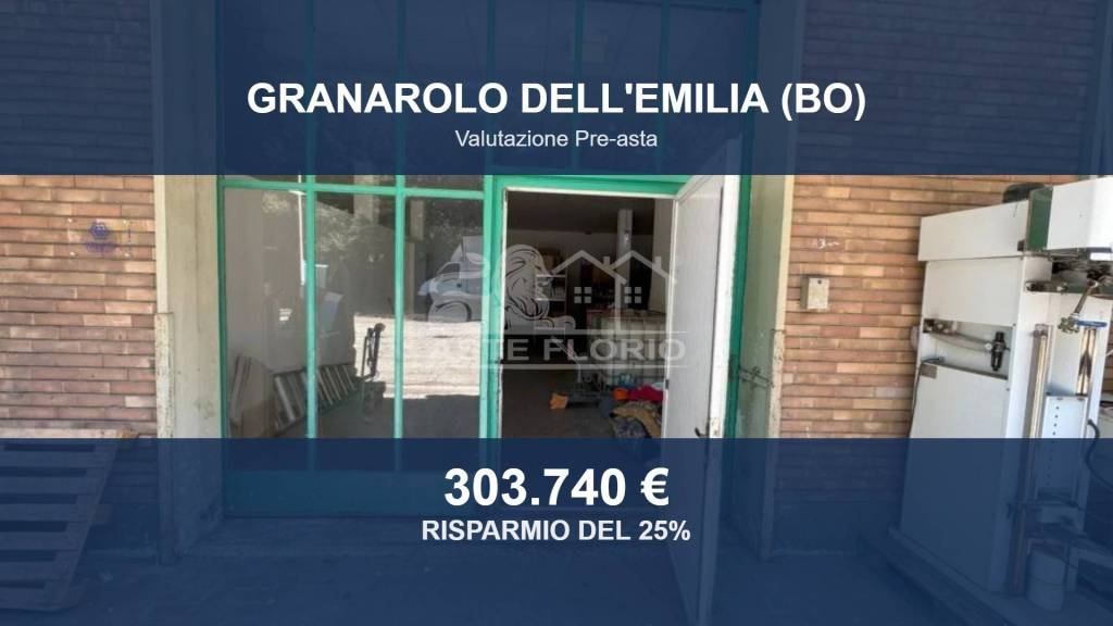 locale commerciale in vendita a Granarolo dell'Emilia in zona Quarto Inferiore
