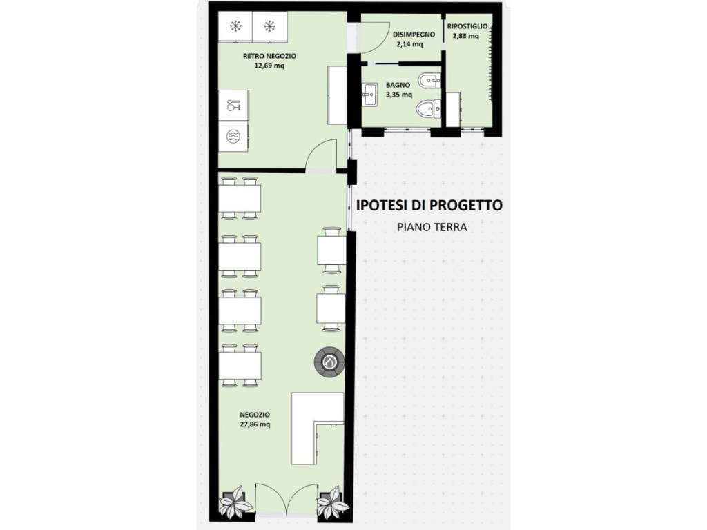 negozio in vendita ad Imola in zona Centro Storico