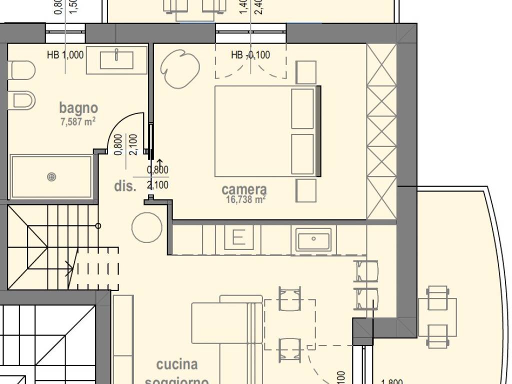 appartamento in vendita ad Imola in zona Sasso Morelli