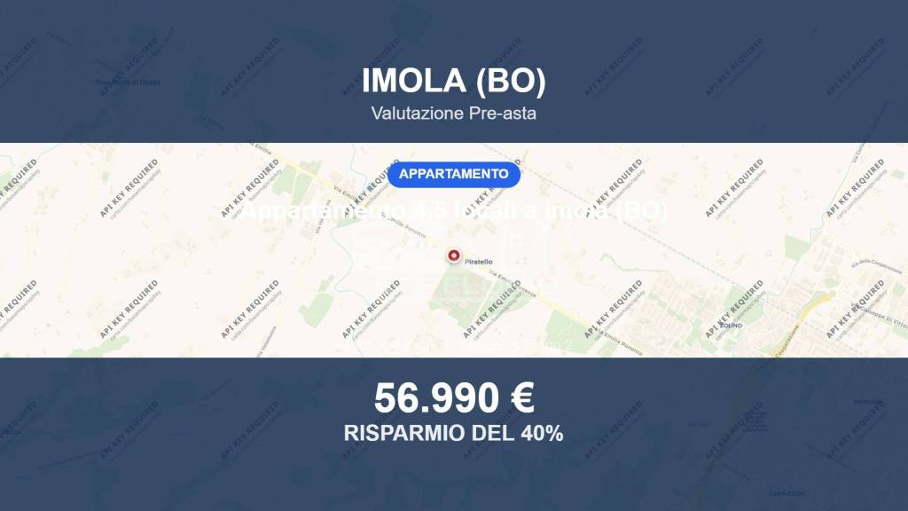 appartamento in vendita ad Imola in zona Piratello