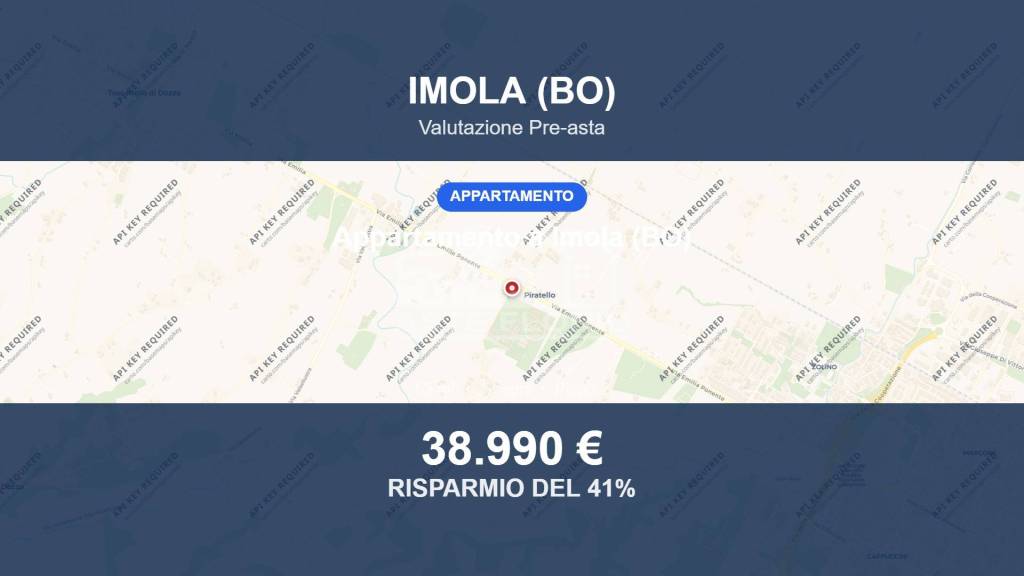 appartamento in vendita ad Imola in zona Piratello
