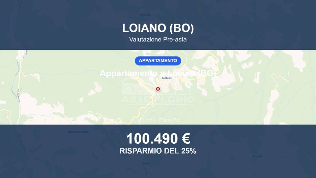 appartamento in vendita a Loiano in zona Sabbioni