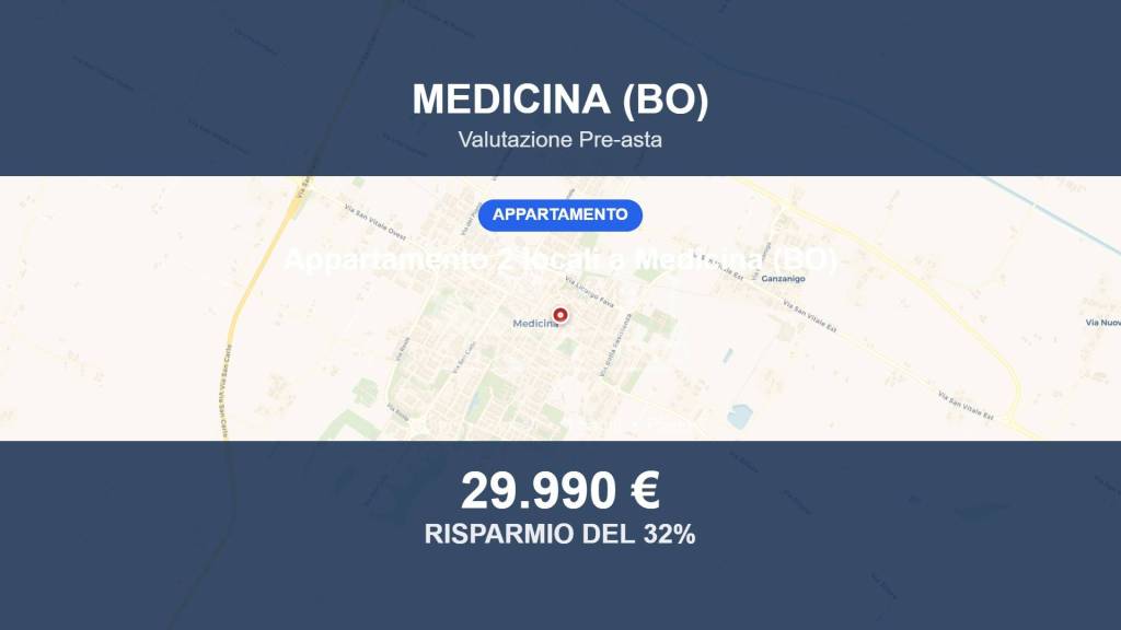 appartamento in vendita a Medicina