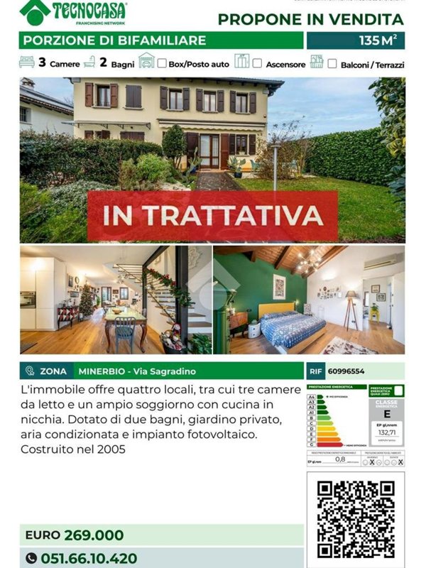 casa indipendente in vendita a Minerbio