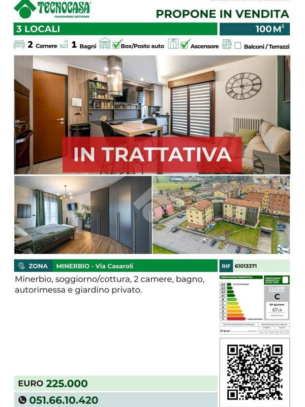appartamento in vendita a Minerbio