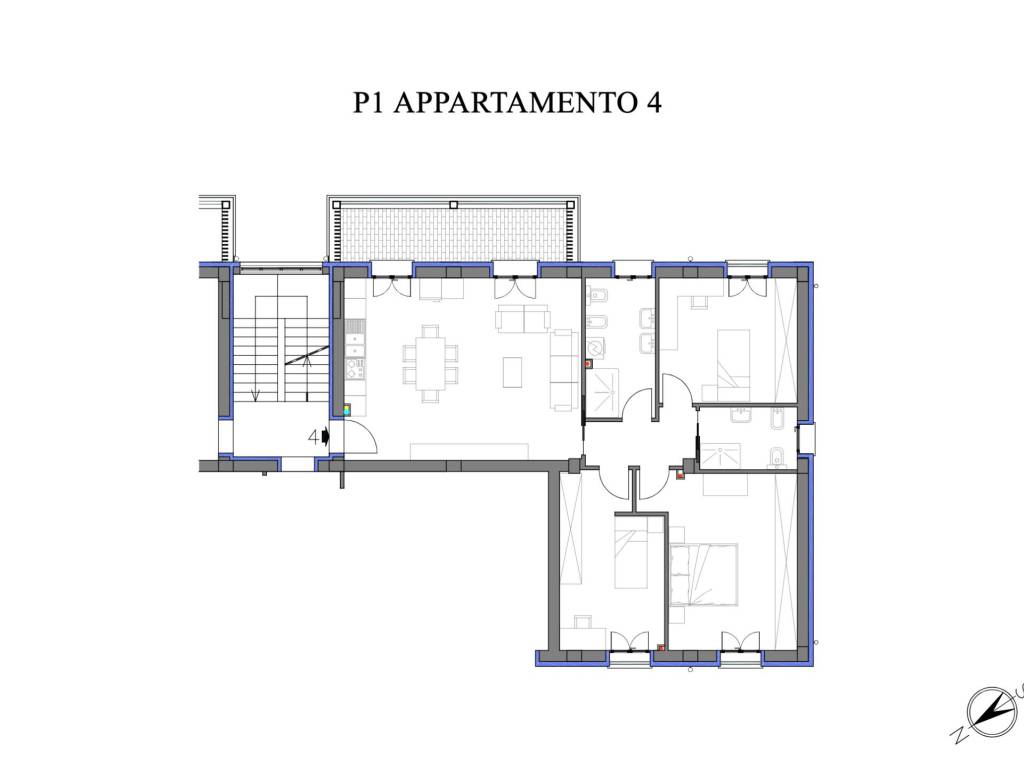 appartamento in vendita a Minerbio