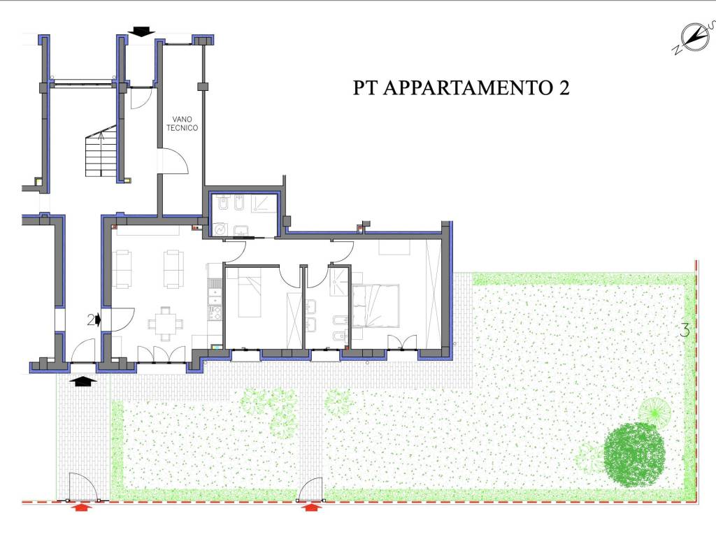 appartamento in vendita a Minerbio