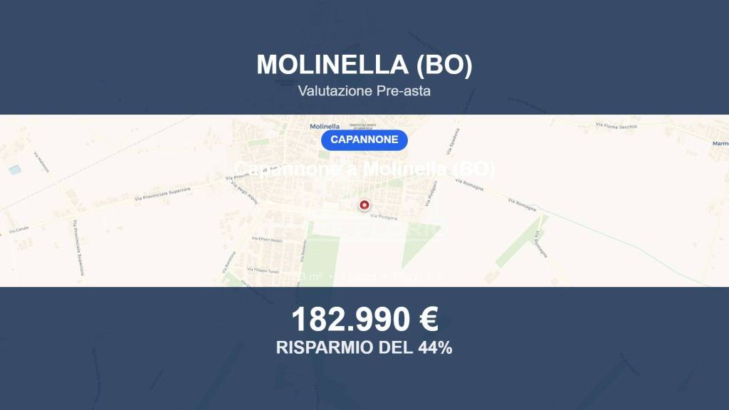 locale commerciale in vendita a Molinella
