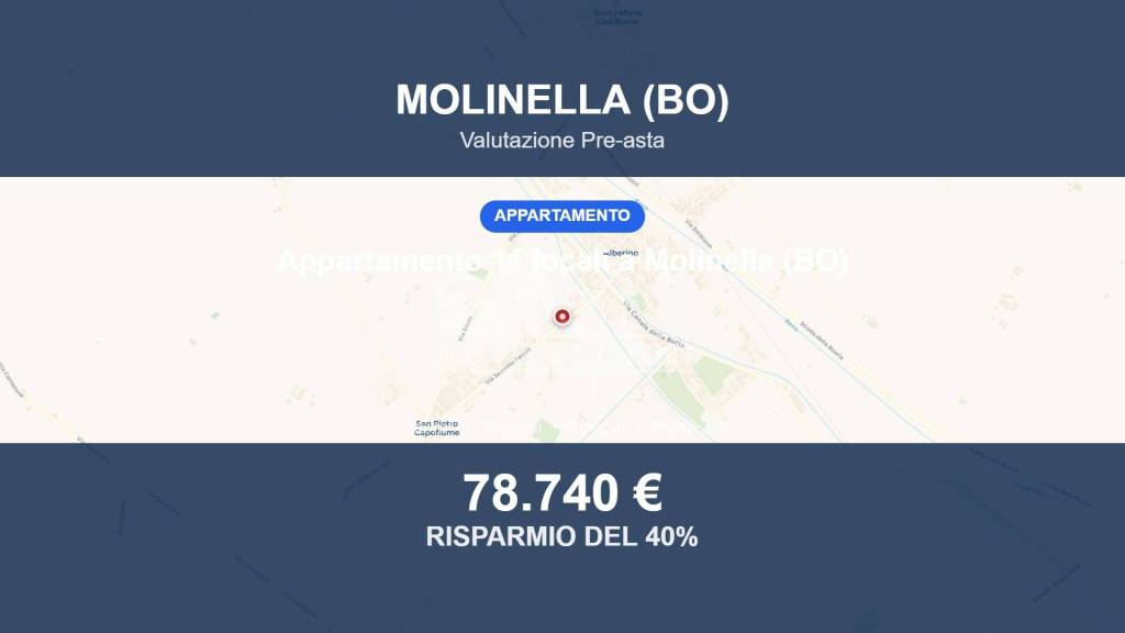 appartamento in vendita a Molinella in zona San Pietro Capofiume