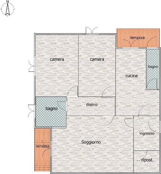 appartamento in vendita a Monterenzio in zona Pizzano