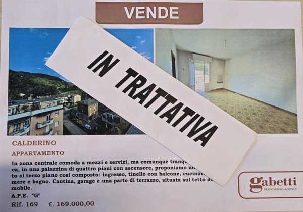 appartamento in vendita a Monte San Pietro in zona Calderino