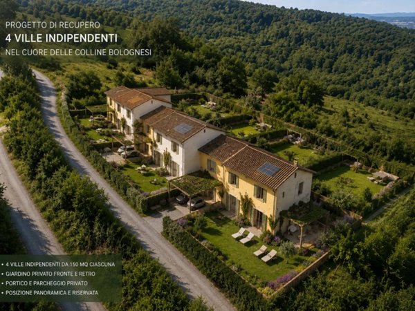 intera palazzina in vendita a Pianoro in zona Pian di Macina