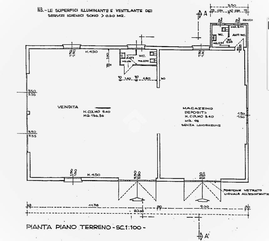negozio in affitto a Pieve di Cento