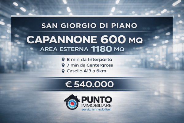 locale commerciale in vendita a San Giorgio di Piano in zona Stiatico