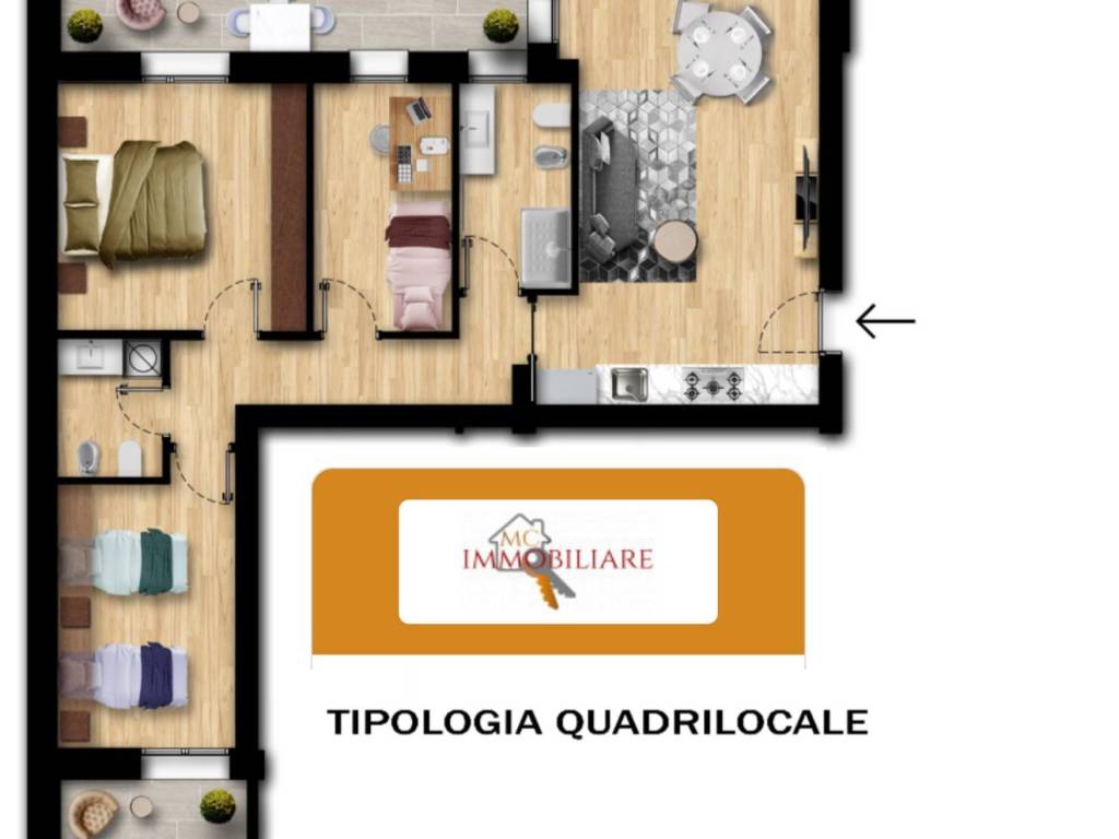 appartamento in vendita a San Giovanni in Persiceto
