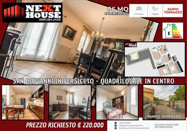 appartamento in vendita a San Giovanni in Persiceto