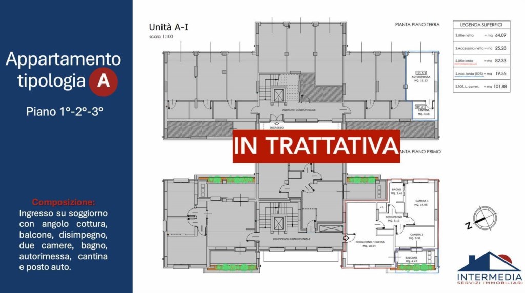 appartamento in vendita a San Giovanni in Persiceto