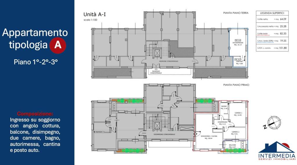 appartamento in vendita a San Giovanni in Persiceto