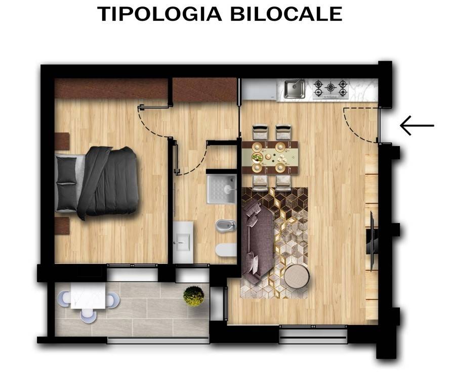 appartamento in vendita a San Giovanni in Persiceto in zona Castagnolo