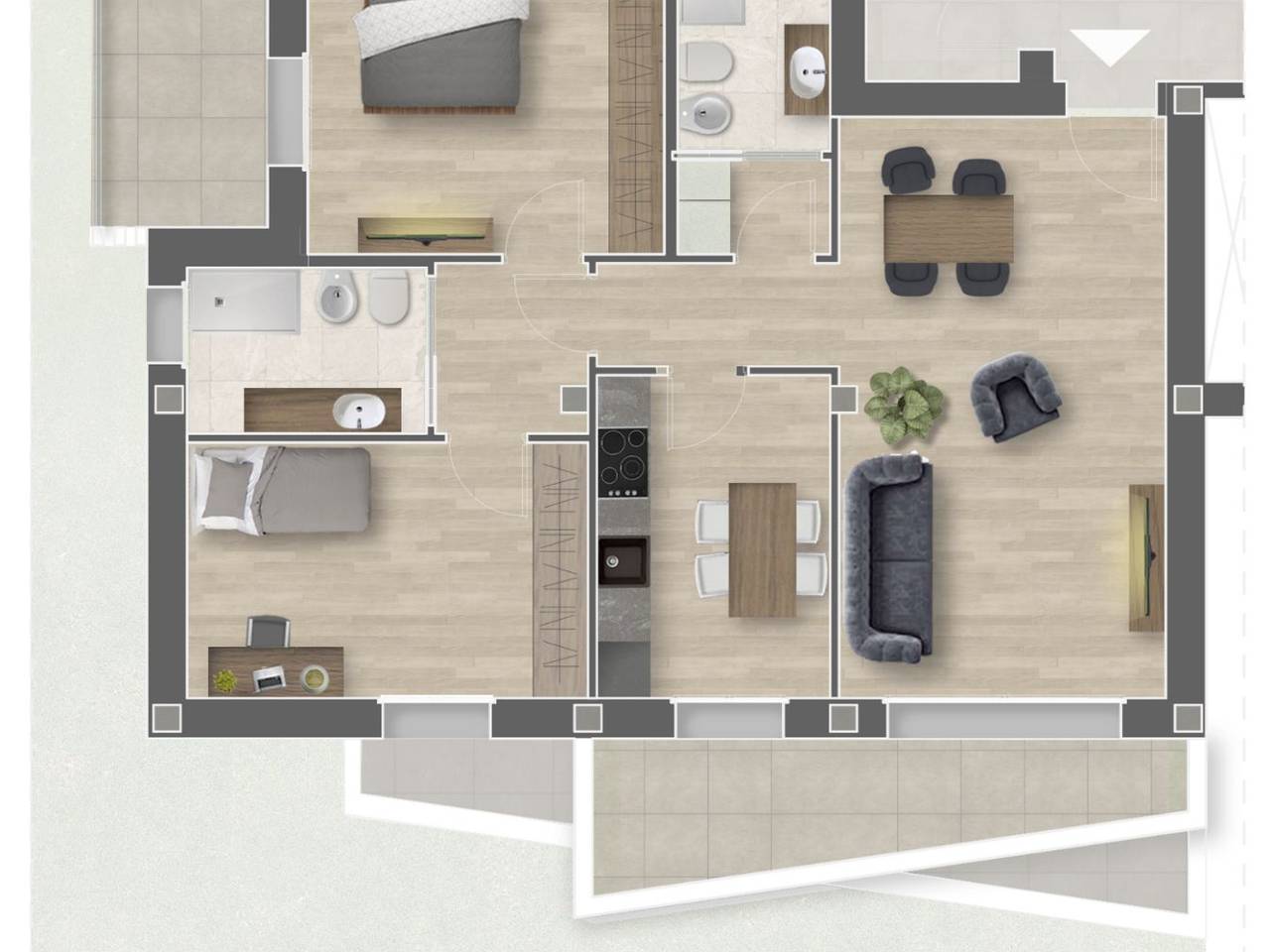 appartamento in vendita a San Giovanni in Persiceto