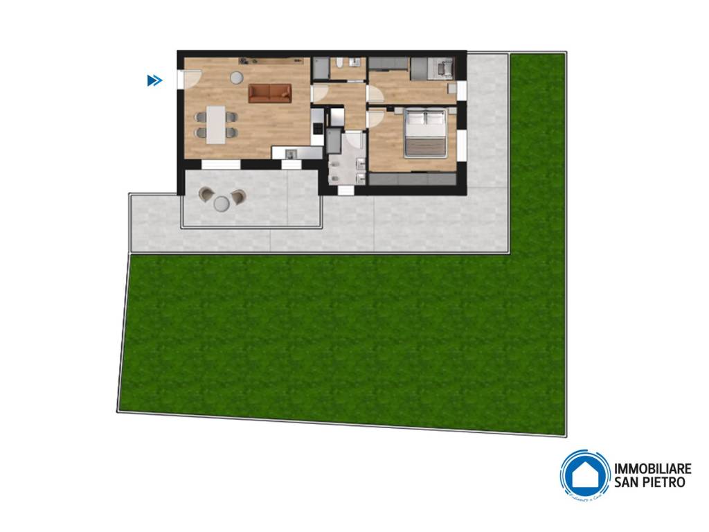 appartamento in vendita a San Pietro in Casale