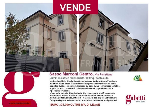 appartamento in vendita a Sasso Marconi