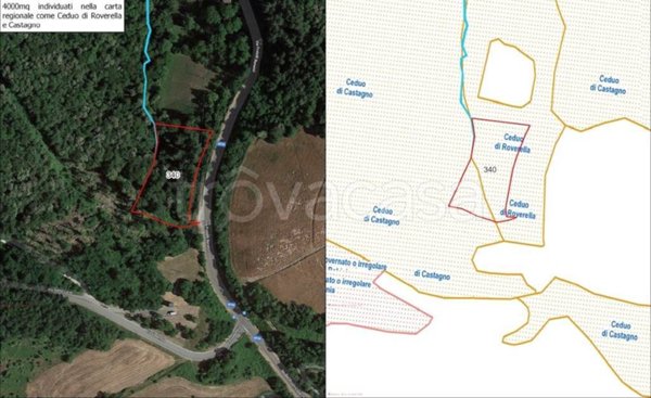 terreno agricolo in vendita a Vergato in zona Tolè