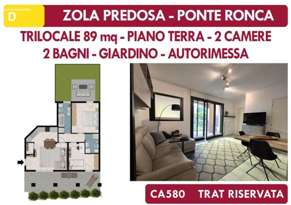 appartamento in vendita a Zola Predosa in zona Ponte Ronca