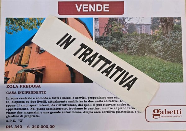 casa indipendente in vendita a Zola Predosa
