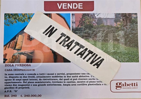 casa indipendente in vendita a Zola Predosa