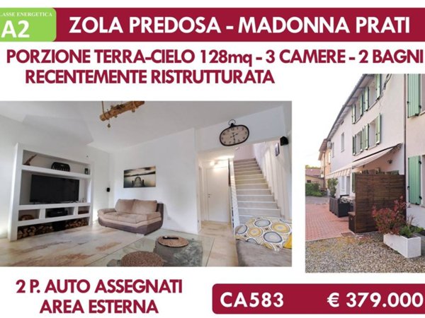 casa indipendente in vendita a Zola Predosa in zona Madonna Prati