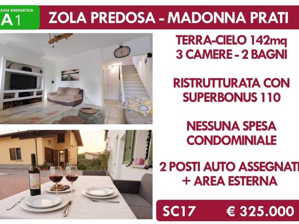 casa indipendente in vendita a Zola Predosa in zona Madonna Prati