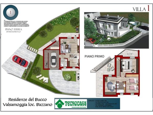 casa indipendente in vendita a Valsamoggia in zona Bazzano