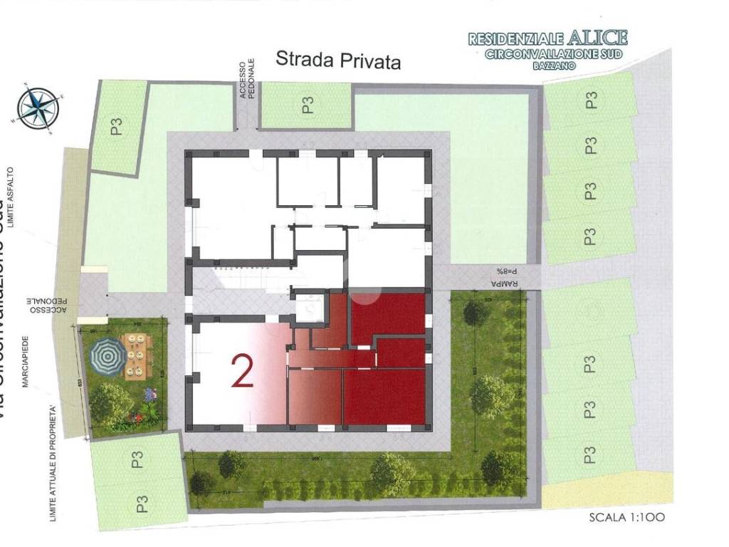 appartamento in vendita a Valsamoggia in zona Bazzano