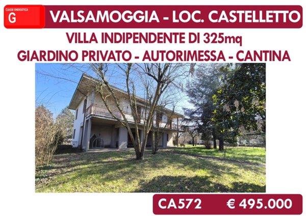 casa indipendente in vendita a Valsamoggia in zona Castelletto