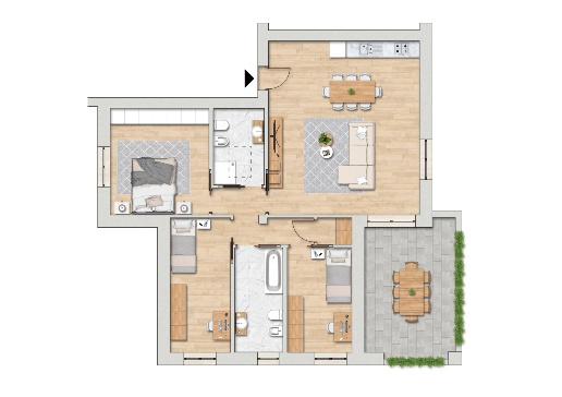 appartamento in vendita a Valsamoggia in zona Bazzano