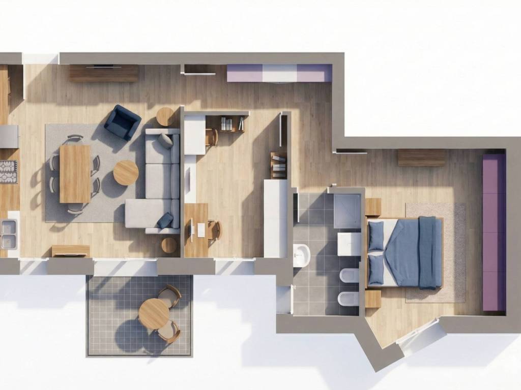 appartamento in vendita a Valsamoggia in zona Bazzano