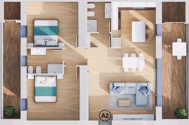 appartamento in vendita a Valsamoggia in zona Crespellano