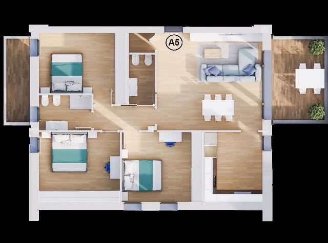 appartamento in vendita a Valsamoggia in zona Crespellano