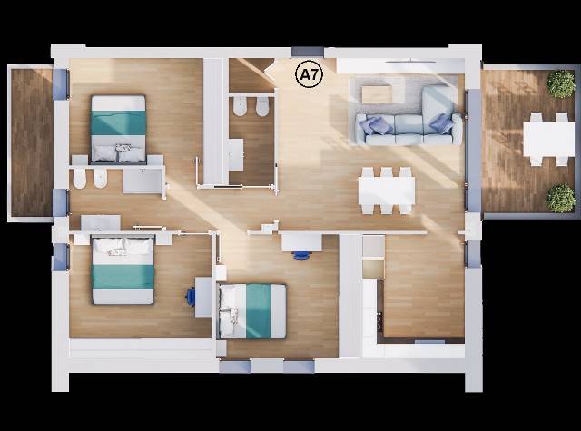 appartamento in vendita a Valsamoggia in zona Crespellano