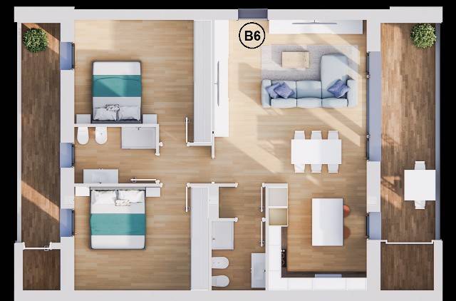 appartamento in vendita a Valsamoggia in zona Crespellano